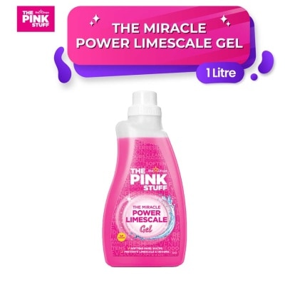 THE PINK STUFF The Miracle Power Limescale Gel (Protects And Cleans Washing Machine With Every Wash) 1000ml