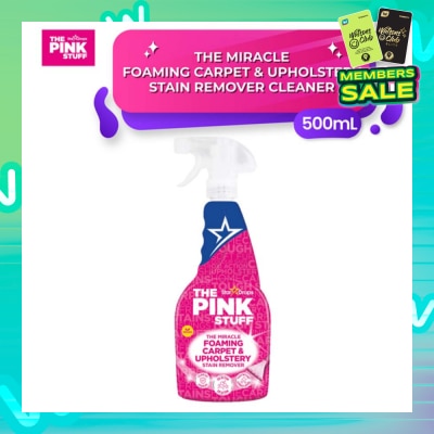 THE PINK STUFF The Miracle Foaming Carpet & Upholstery Stain Remover 500ml