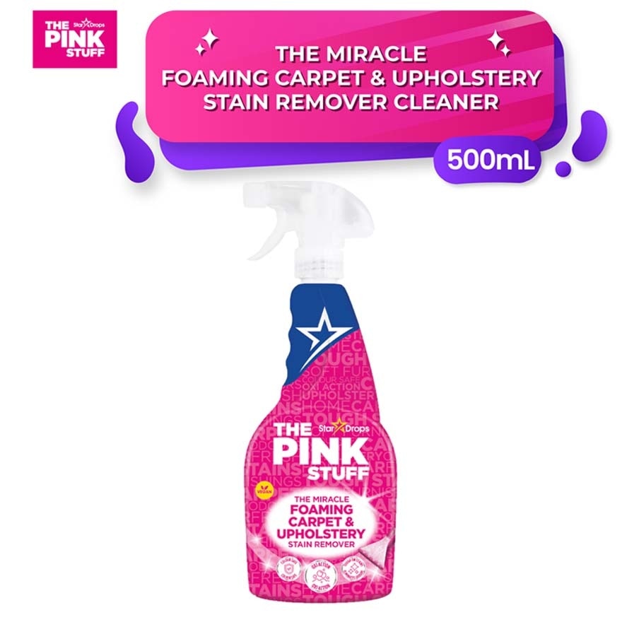 The Miracle Foaming Carpet & Upholstery Stain Remover 500ml