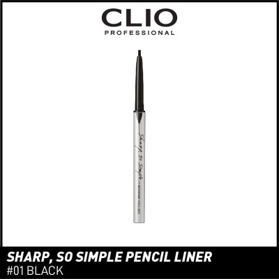 CLIO Sharp, So Simple Waterproof Pencil Liner 01 Black 1s