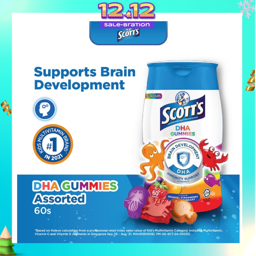 DHA Gummies Multiflavour 60s (Expiry: Sep`2026)