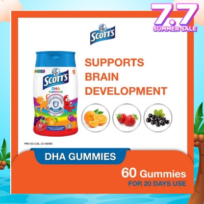 SCOTT'S DHA Gummies Multiflavour 60s
