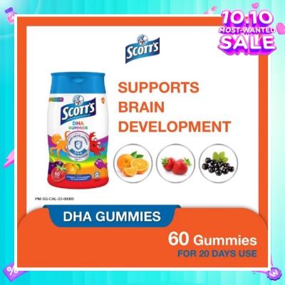 SCOTT'S DHA Gummies Multiflavour 60s