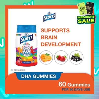 SCOTT'S DHA Gummies Multiflavour 60s