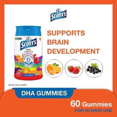 SCOTT'S DHA Gummies Multiflavour 60s