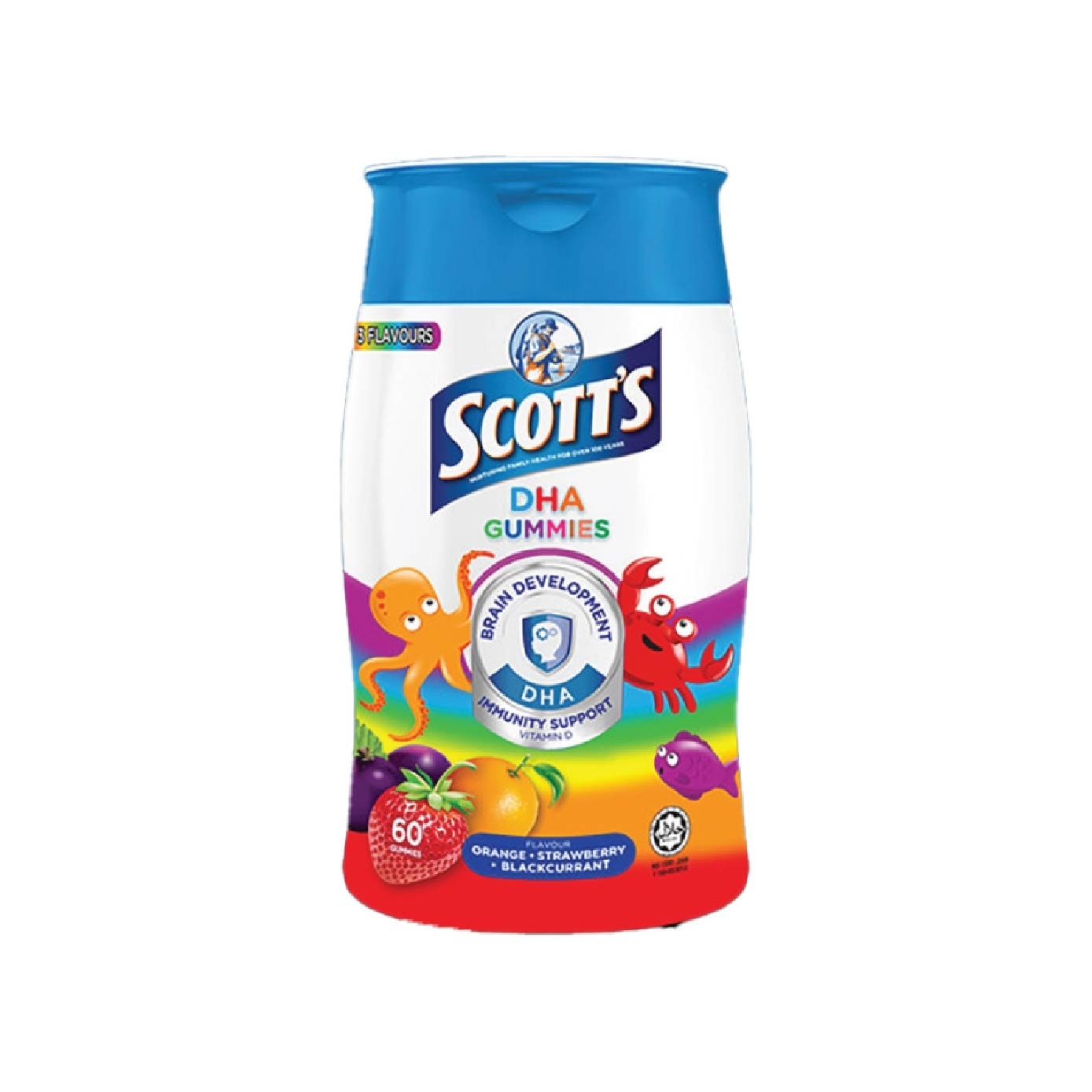 DHA Gummies Multiflavour 60s (Expiry: Sep`2026)