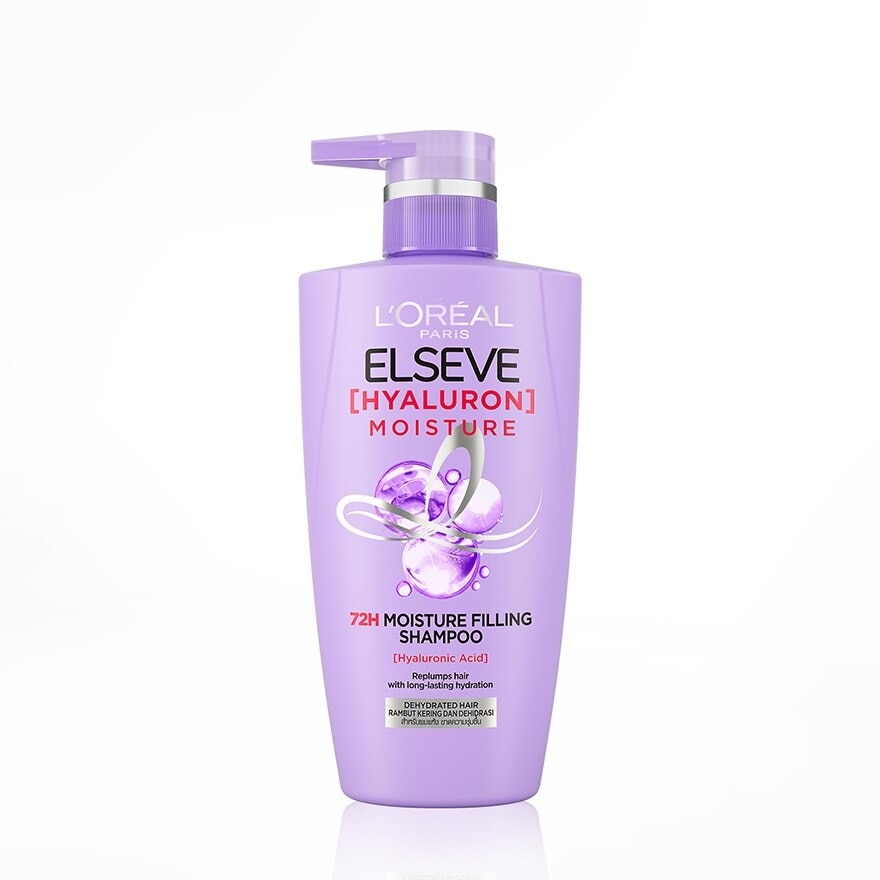 Hyaluron Moisture 72H Moisture Filling Shampoo (Detangles + 72H Hydration Boost) 410ml