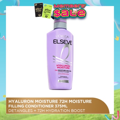 L'OREAL PARIS ELSEVE - Hyaluron Moisture Conditioner 375ml