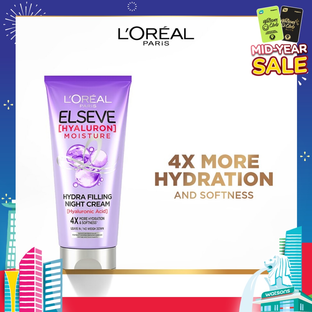 Hyaluron Moisture Hydra Filling Night Cream (4X More Hydration + Softness) 150ml