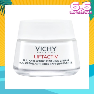 VICHY Liftactiv H.A. Anti-Wrinkle Firming Cream (Correct Fine Lines & Wrinkles) 50ml