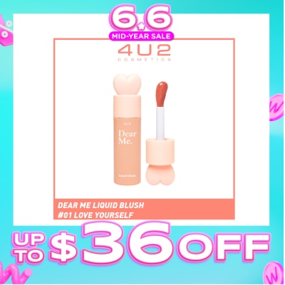 4U2 - Dear Me Liquid Blush 01 Love Yourself 3.7g