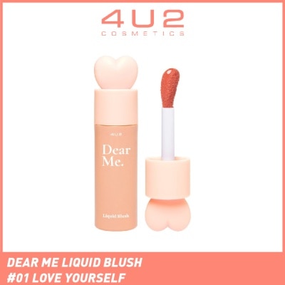 4U2 Dear Me Liquid Blush 01 Love Yourself 3.7g