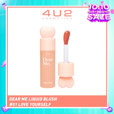 4U2 Dear Me Liquid Blush 01 Love Yourself 3.7g