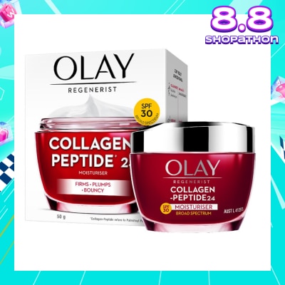 OLAY Regenerist Collagen Anti Aging Peptide24 Spf 30 Moisturiser 50g