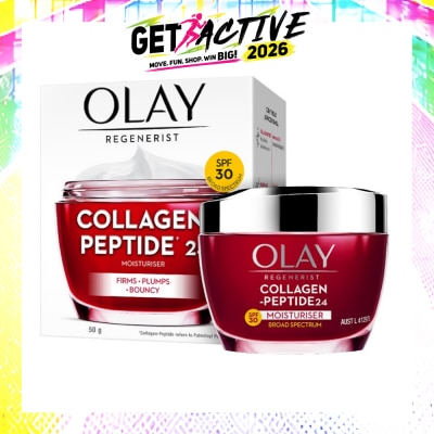 OLAY - Regenerist Collagen Anti Aging Peptide24 Spf 30 Moisturiser 50g image