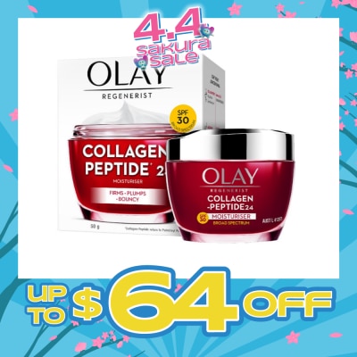 OLAY - Regenerist Collagen Anti Aging Peptide24 Spf 30 Moisturiser 50g
