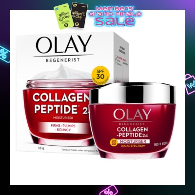 OLAY Regenerist Collagen Anti Aging Peptide24 Spf 30 Moisturiser 50g