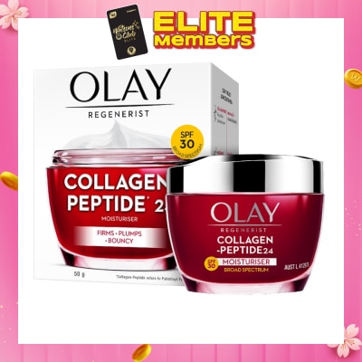 OLAY Regenerist Collagen Anti Aging Peptide24 Spf 30 Moisturiser 50g