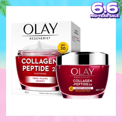 OLAY Regenerist Collagen Anti Aging Peptide24 Spf 30 Moisturiser 50g