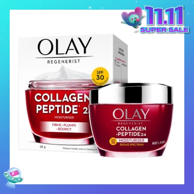 OLAY Regenerist Collagen Anti Aging Peptide24 Spf 30 Moisturiser 50g