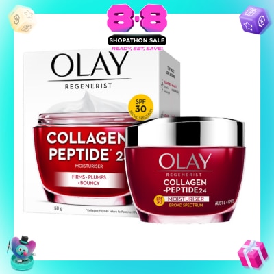 OLAY - Regenerist Collagen Anti Aging Peptide24 Spf 30 Moisturiser 50g