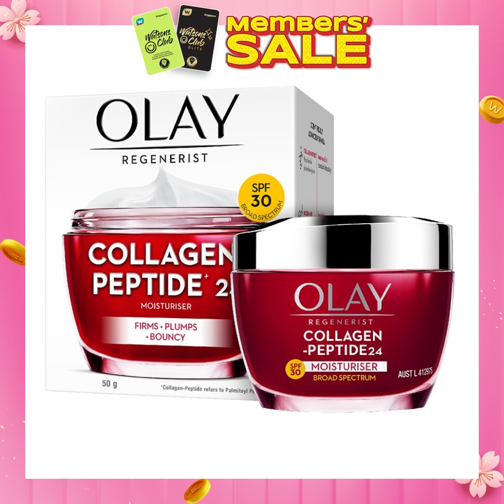 Regenerist Collagen Anti Aging Peptide24 Spf 30 Moisturiser 50g