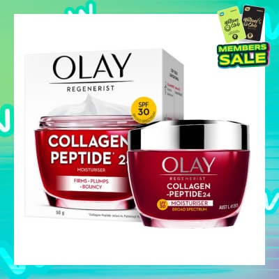 OLAY Regenerist Collagen Anti Aging Peptide24 Spf 30 Moisturiser 50g