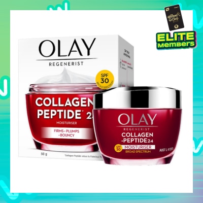 OLAY Regenerist Collagen Anti Aging Peptide24 Spf 30 Moisturiser 50g