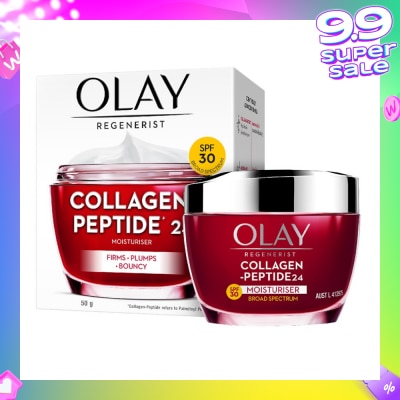 OLAY Regenerist Collagen Anti Aging Peptide24 Spf 30 Moisturiser 50g