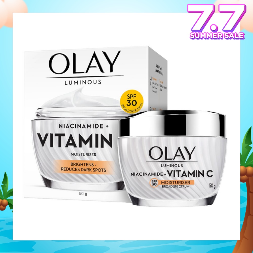 Luminous Niacinamide + Vitamin C Spf 30 Brightening Moisturiser (For Dark Spots, Dull Skin And Lightweight Texture) 50g
