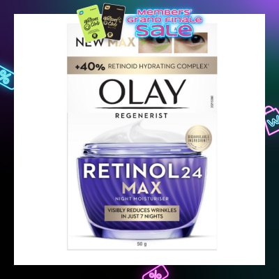 OLAY Regenerist Retinol24 Max Anti Aging Night Moisturiser 50g