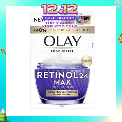 OLAY Regenerist Retinol24 Max Anti Aging Night Moisturiser 50g