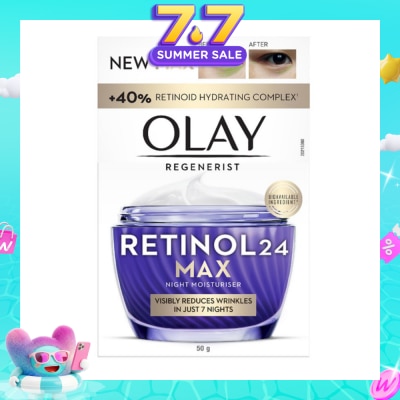 OLAY - Regenerist Retinol24 Max Anti Aging Night Moisturiser 50g