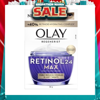 OLAY - Regenerist Retinol24 Max Anti Aging Night Moisturiser 50g