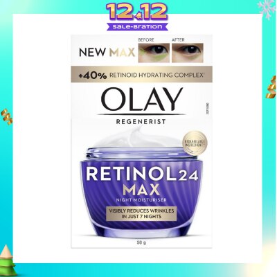 OLAY Regenerist Retinol24 Max Anti Aging Night Moisturiser 50g