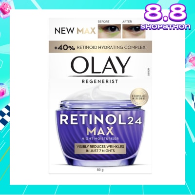 OLAY Regenerist Retinol24 Max Anti Aging Night Moisturiser 50g