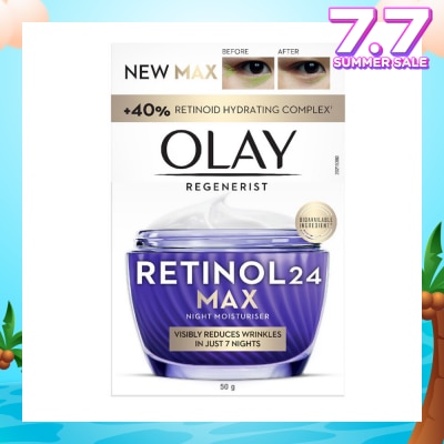 OLAY Regenerist Retinol24 Max Anti Aging Night Moisturiser 50g