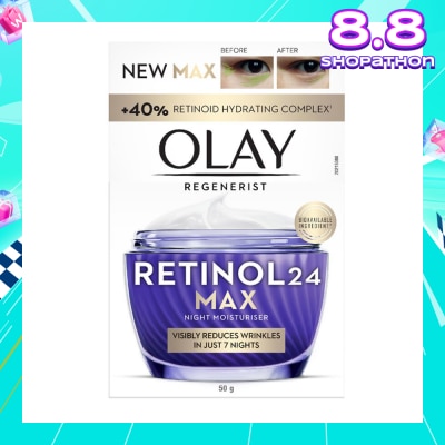 OLAY Regenerist Retinol24 Max Anti Aging Night Moisturiser 50g