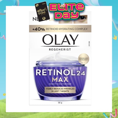 OLAY - Regenerist Retinol24 Max Anti Aging Night Moisturiser 50g