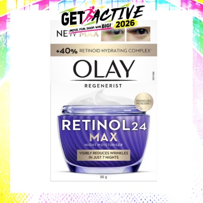OLAY - Regenerist Retinol24 Max Anti Aging Night Moisturiser 50g image