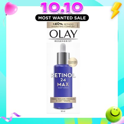 OLAY Regenerist Retinol24 Max Anti Aging Night Serum 30ml image