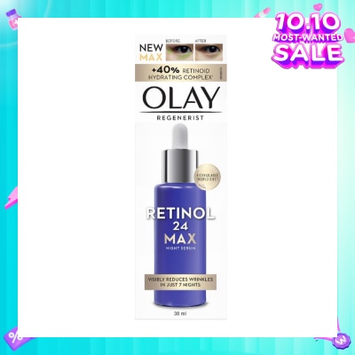 OLAY Regenerist Retinol24 Max Anti Aging Night Serum 30ml