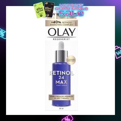 OLAY Regenerist Retinol24 Max Anti Aging Night Serum 30ml