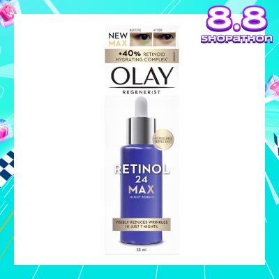 OLAY Regenerist Retinol24 Max Anti Aging Night Serum 30ml