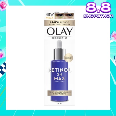 OLAY Regenerist Retinol24 Max Anti Aging Night Serum 30ml