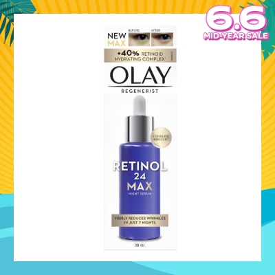 OLAY Regenerist Retinol24 Max Anti Aging Night Serum 30ml