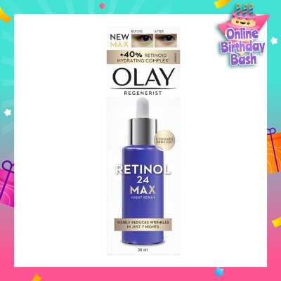 OLAY Regenerist Retinol24 Max Anti Aging Night Serum 30ml
