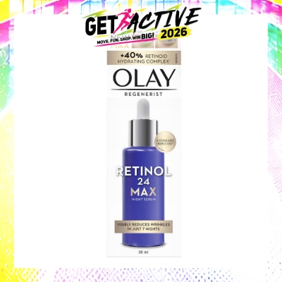 OLAY - Regenerist Retinol24 Max Anti Aging Night Serum 30ml image