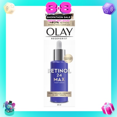 OLAY - Regenerist Retinol24 Max Anti Aging Night Serum 30ml