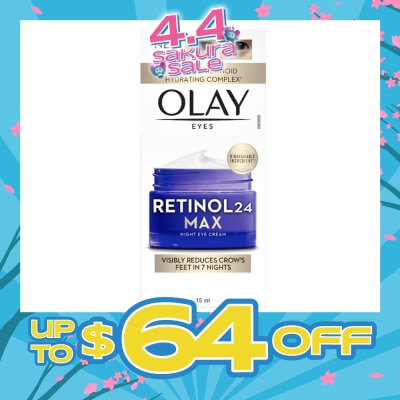 OLAY - Eyes Retinol24 Max Anti Aging Night Eye Cream 15ml